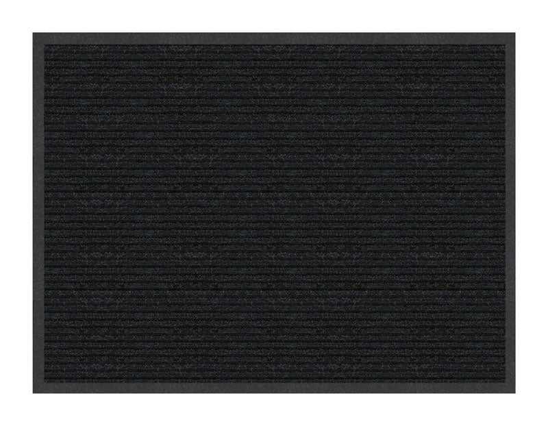 MULTY HOME LP, Multy Home Platinum 48 in. L X 36 po. W Charcoal Polyester/Vinyl Floor Mat