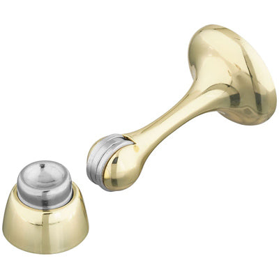 NATIONAL MFG SALES CO, National Hardware Zinc Brass Gold Magnetic Door Stop Mounts to door and wall (arrêt de porte magnétique en zinc, laiton et or)