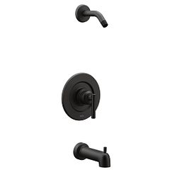 Moen, Noir mat Posi-Temp(R) baignoire/douche