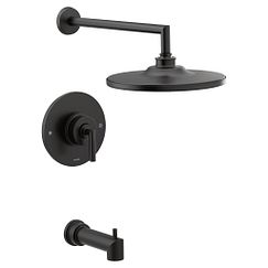 Moen, Noir mat Posi-Temp(R) baignoire/douche