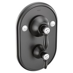 Moen, Noir mat Posi-Temp(R) baignoire/douche valve seulement