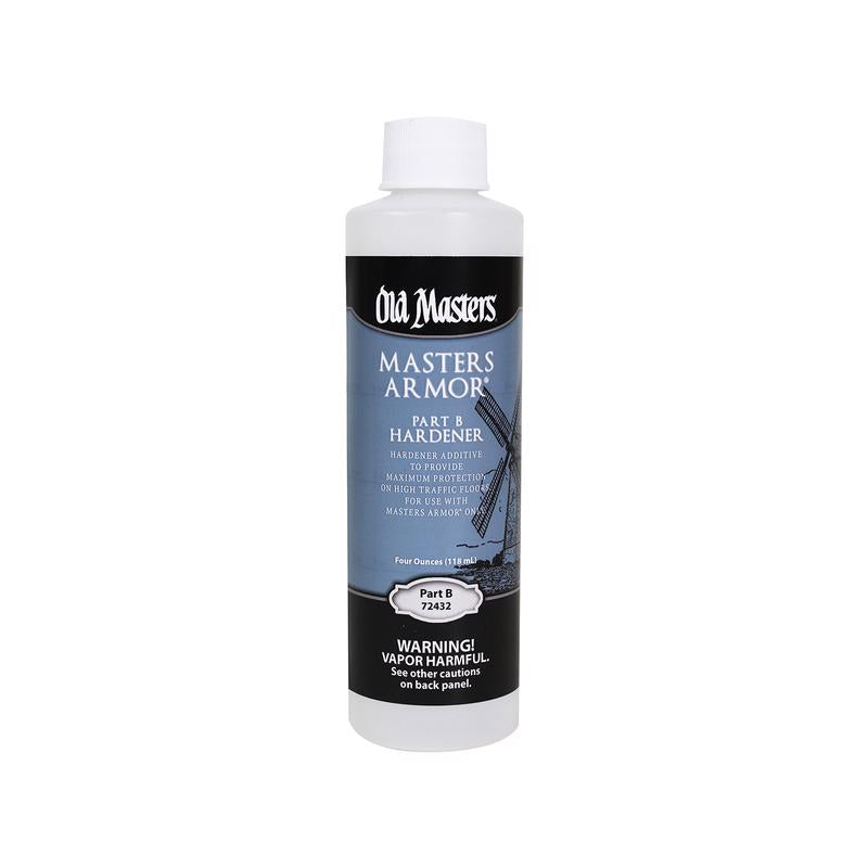 DIAMOND VOGEL INC, Old Masters Masters Armor Clear Water-Based Floor Finish 4 oz (Pack of 4)