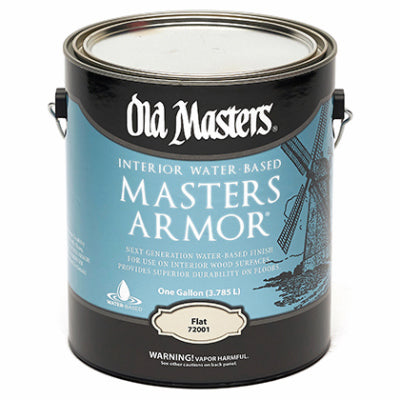 DIAMOND VOGEL INC, Old Masters Masters Armor Flat Clear Water-Based Floor Finish 1 gal. (paquet de 2)