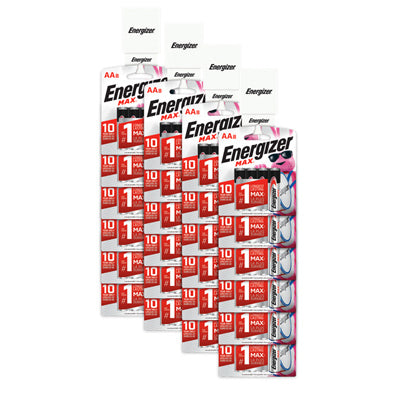 Eveready Battery Co, Piles Max Préchargées Clip Strip, 8-Pk (Pack de 24)
