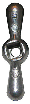 Larsen Supply Co., Poignée en T pour robinet extérieur et bavette de tuyau en métal, broche carrée (paquet de 6)