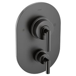 Moen, Posi-Temp(R) noir mat avec vanne de dérivation pour baignoire/douche seulement