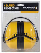 ROTARY CORP, Protections auditives MaxPower 25 dB noir/jaune 1 paire