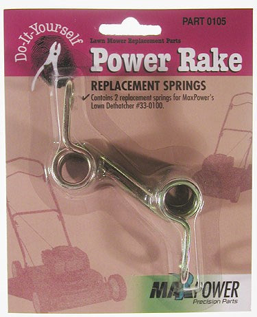 ROTARY CORP, Ressort de remplacement métallique du râteau Maxpower Power Rake