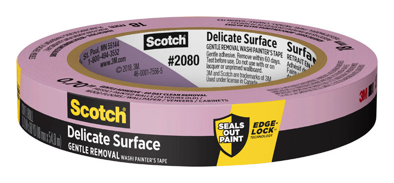 3m Company, ScotchBlue 3/4 po. W X 60 yd L Blue Medium Strength Painter's Tape 1 pk