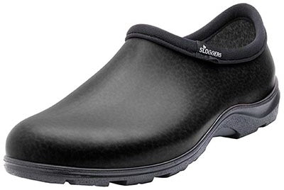 PRINCIPE PLASTIQUE, Sloggers Black Waterproof Comfort Men's Garden/Rain Shoes Size 10 US