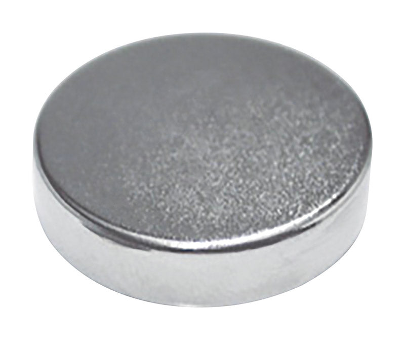 MASTER MAGNETICS INC, Source d'aimant .118 in. L X .709 in. W Silver Super Disc Magnets 6.5 lb. pull 3 pc