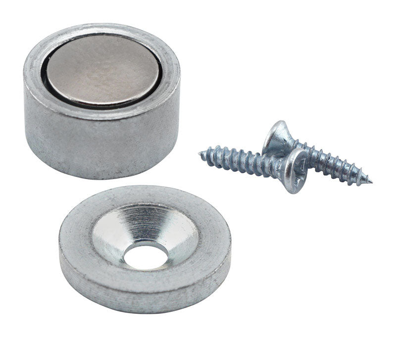 MASTER MAGNETICS INC, Source d'aimant .25 in. L X .5 in. W Silver Super Latch Magnets 6 lb. pull 2 pc