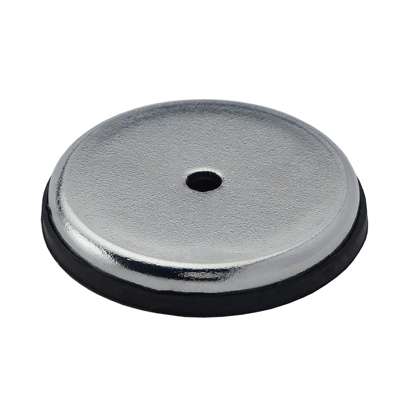 MASTER MAGNETICS INC, Source d'aimant 1.45 in. L X 0.28 in. W Silver Round Base Magnet 20 lb. pull 1 pc