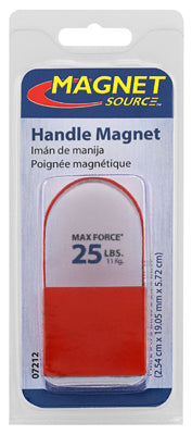 MASTER MAGNETICS INC, Source magnétique 1 in. L X .75 in. W Red Handle Magnet 25 lb. pull 1 pc