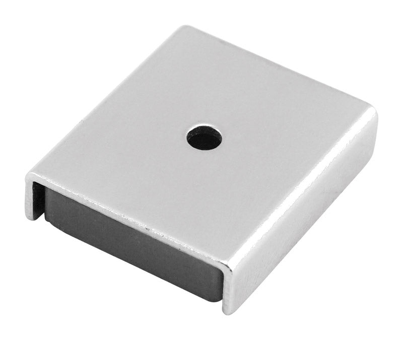 MASTER MAGNETICS INC, Source magnétique 1 in. L X .875 in. W Silver Latch Magnet 7 lb. pull 2 pc