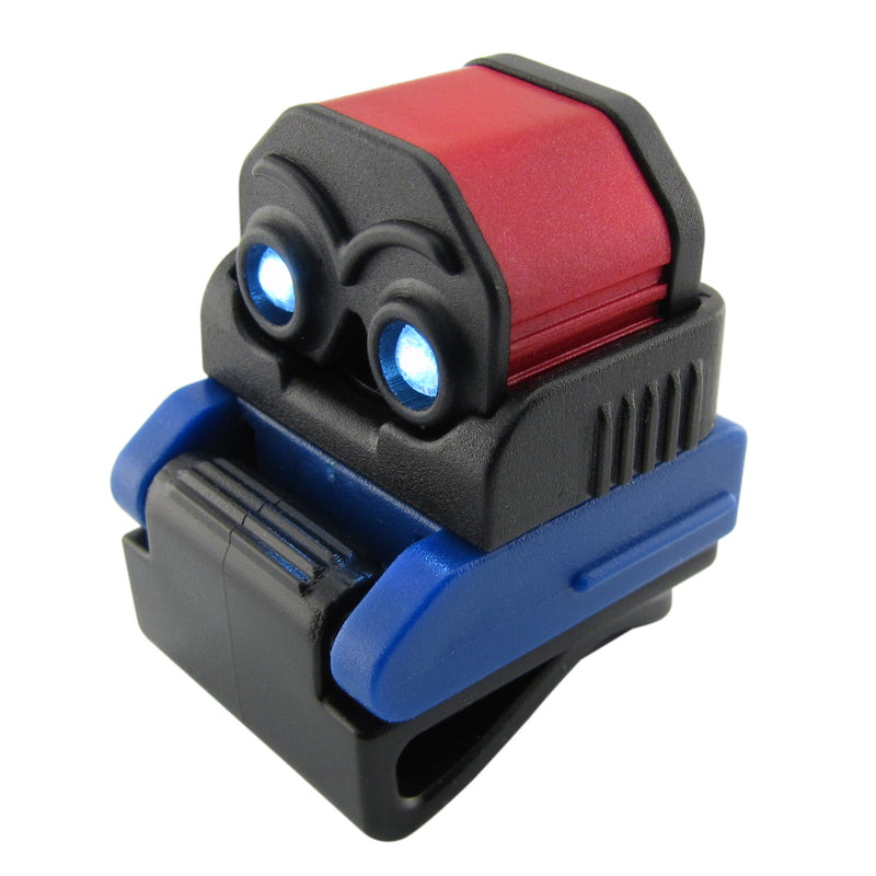 MASTER MAGNETICS INC, Source magnétique 1.312 in. L X 1.125 in. W Blue/Red Magnetic Contact Light 1 pc