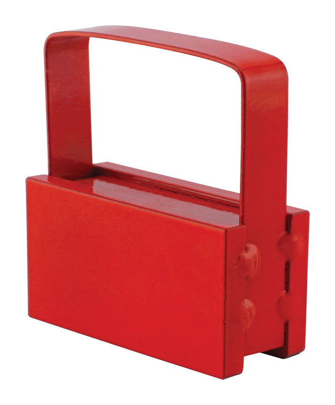 MASTER MAGNETICS INC, Source magnétique 2 in. L X .75 in. W Red Handle Magnet 50 lb. pull 1 pc