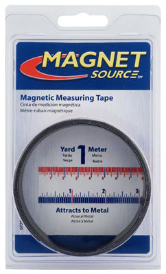 MASTER MAGNETICS INC, Source magnétique 39.375 in. L X 1 in. W Blue/Red/White Magnetic Measuring Tape 1 pc