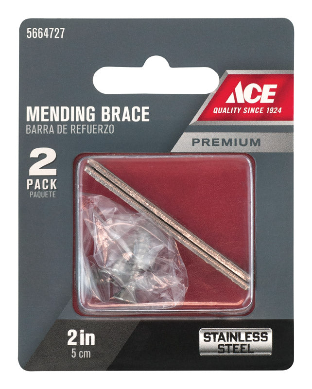 Ace, Support de réparation 2x1/2" Ss (paquet de 10)