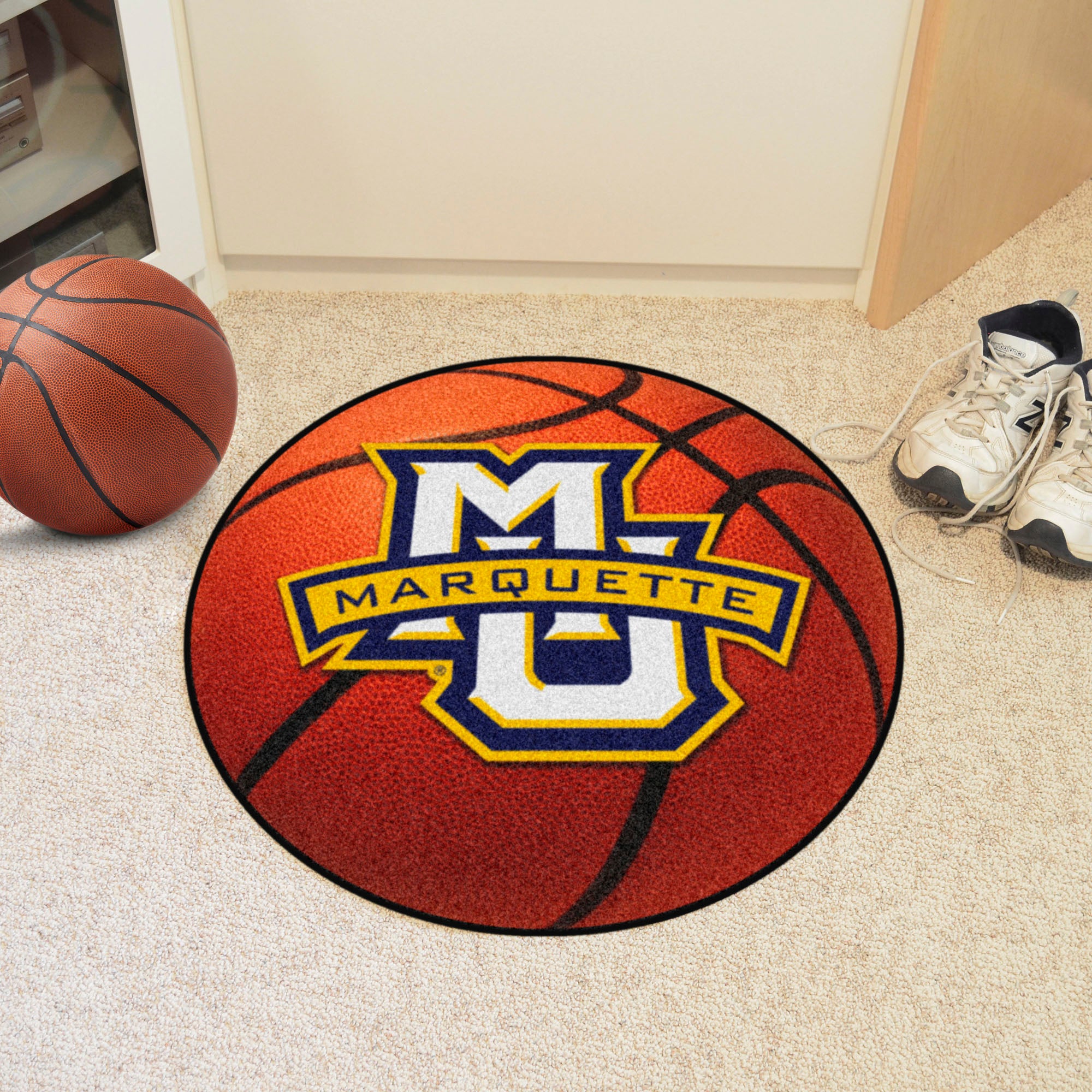 FANMATS, Tapis de basket-ball de l'Université Marquette - 27in. Diamètre