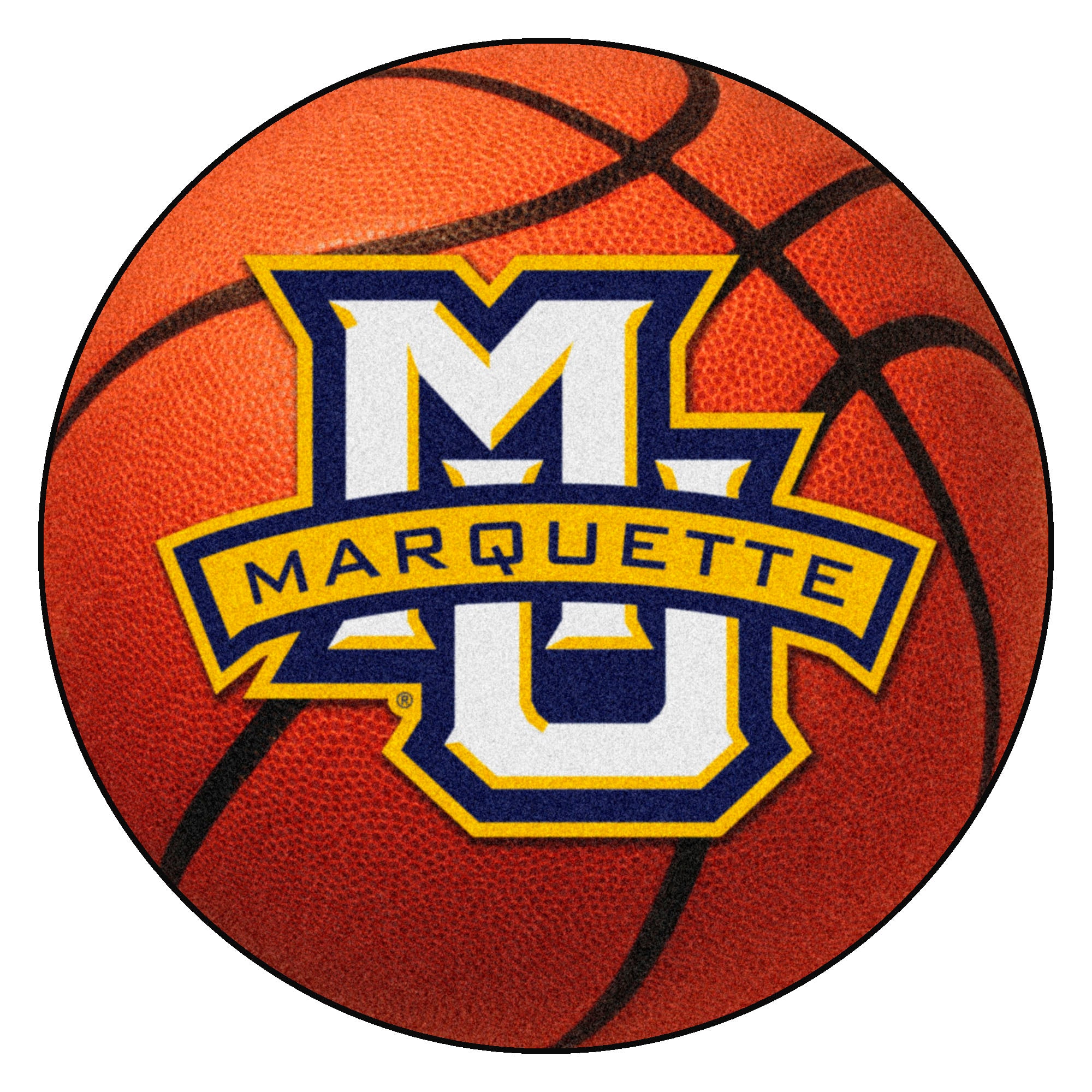 FANMATS, Tapis de basket-ball de l'Université Marquette - 27in. Diamètre