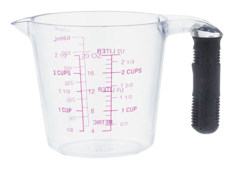 ACE TRADING - IMPULSE 1, Tasses à mesurer en plastique transparent AHC 2 tasses (paquet de 24)