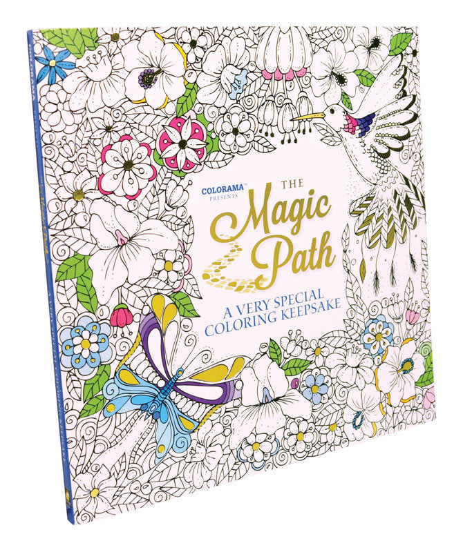 Telebrands Corporation, Telebrands Corporation Magic Path Coloring Book avec des jungles exotiques et des paysages à couper le souffle