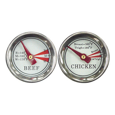 Zone de grillades, Thermomètres pour grillades de viande, 2 pk.