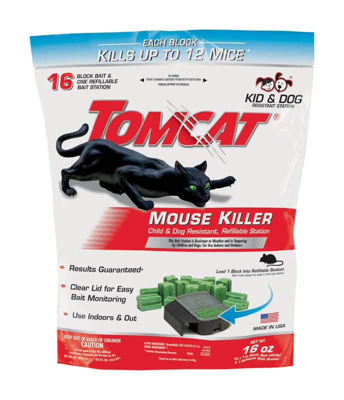 La société Scotts Miracle-Gro, Tomcat Bait Station Blocks For Mice 1 pk