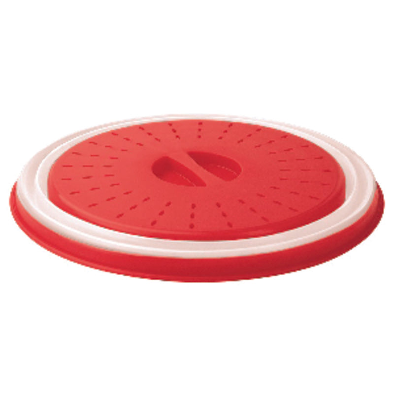 SDD HOLDINGS LLC, Tovolo 10.5 in. W x 10.5 L Red/White Plastic Collapsible Microwave Food Cover (Pack of 6)