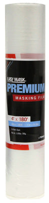 TRIMACO INC, Trimaco Easy Mask Premium Film de masquage 0.5 Mil X 48 In. W X 180 Ft. L Plastic/Vinyl Clear