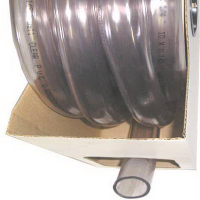 Abbott Rubber Co Inc, Tuyau en PVC de maître plombier, transparent, 1.5 x 1-7/8-In. x 25-Ft.