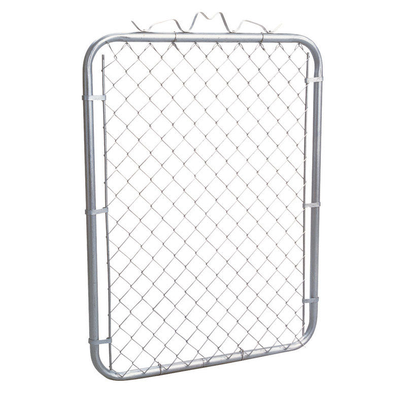 MIDWEST AIR TECHNOLOGIES INC, YardGard 48 in. L Galvanized Silver Steel Chain Link Walk Gate 1 pk