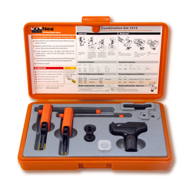 MacOutils, 3 pièces. Kit de réparation de filetage combiné