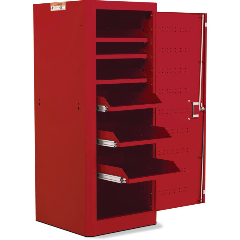 MacOutils, Armoire latérale pleine longueur série Macsimizer® - Rouge brique réfractaire